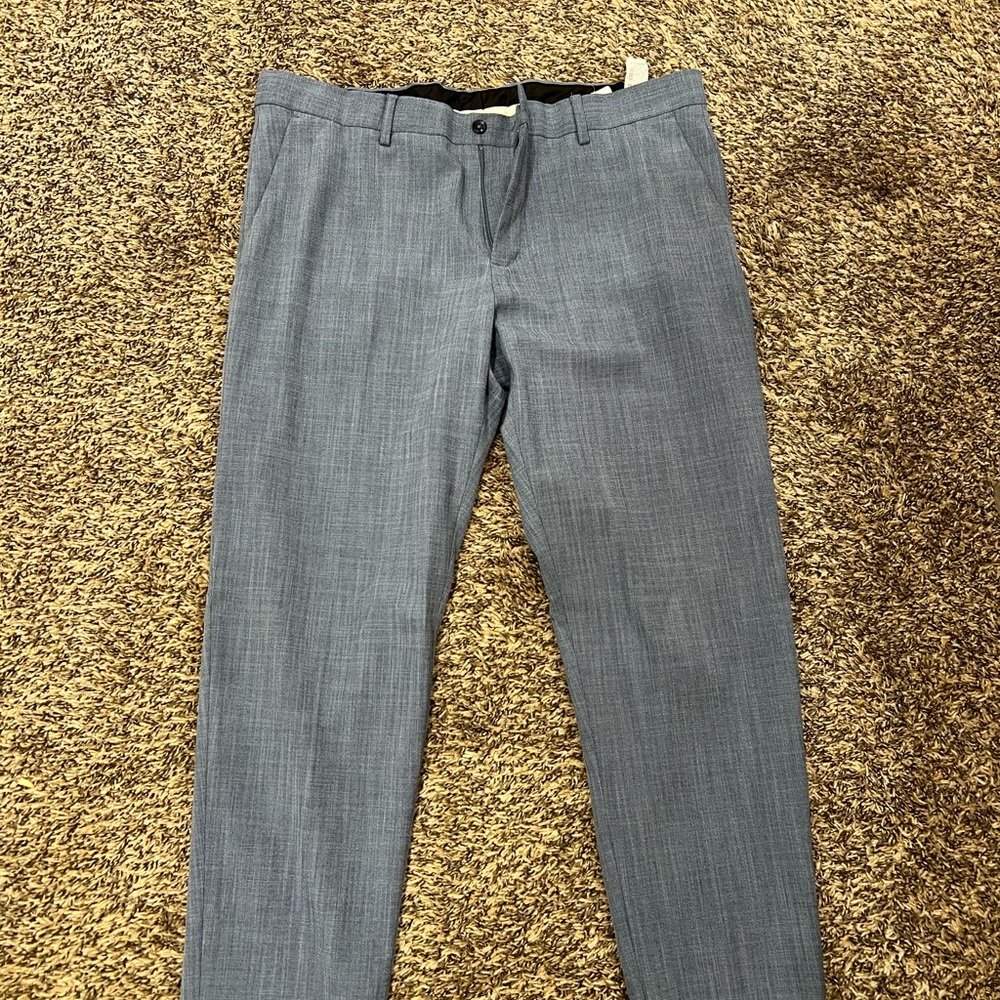 Zara Men's blue Dress Pants